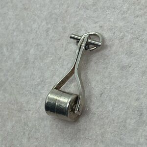Vtg 925 Sterling Silver Garden Roller European Charm / Pendant
